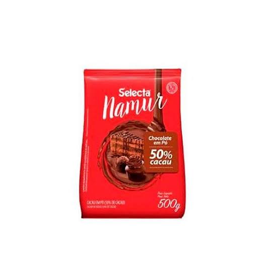 Chocolate em Pó 50% de Cacau 500g Selecta Namur
