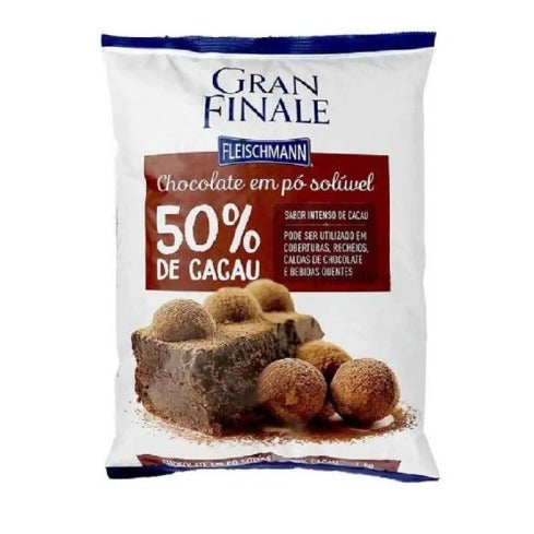 Chocolate Em Pó 50% Gran Finale 1kg