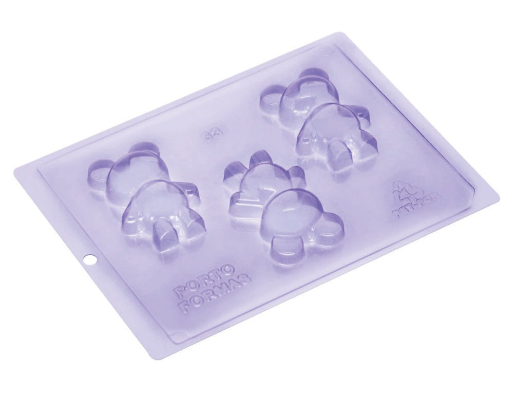 Forma De Silicone Ursinho Baby Cod:63 - Porto Formas