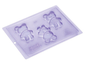 Forma De Silicone Ursinho Baby Cod:63 - Porto Formas