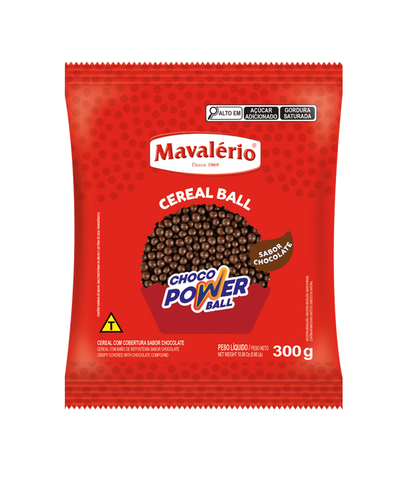 Choco Power Mini Sabor Chocolate 300g - Mavalério