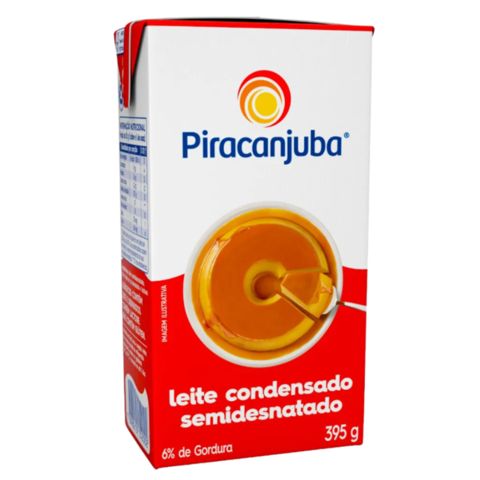 Leite Condensado Semidesnatado  395g - Piracanjuba