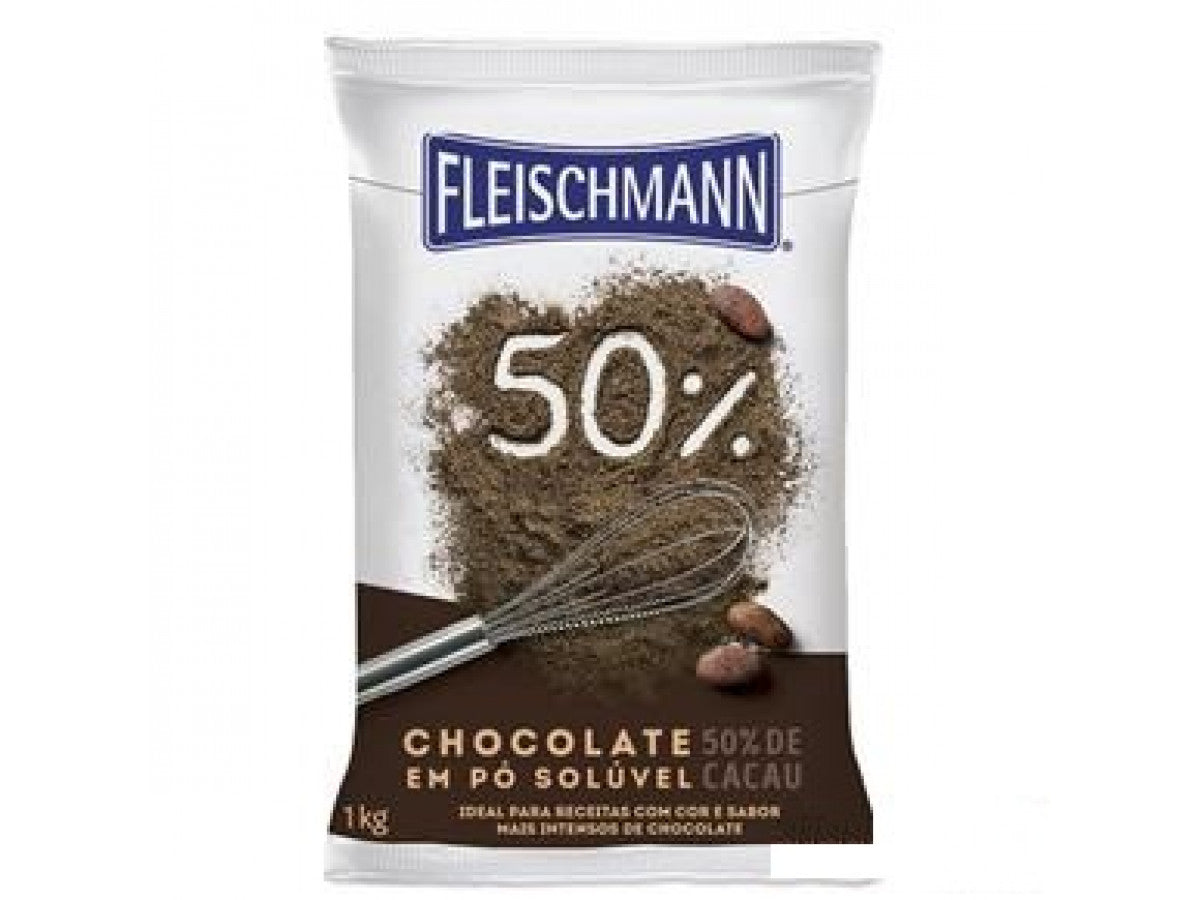 Chocolate Em Pó 50% Fleischmann 1kg