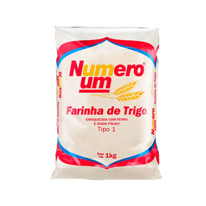 Farinha De Trigo Numero Um 1Kg