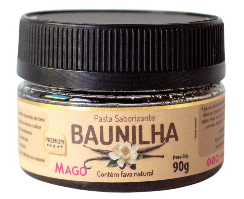 Pasta Saborizante Baunilha 90g - Mago