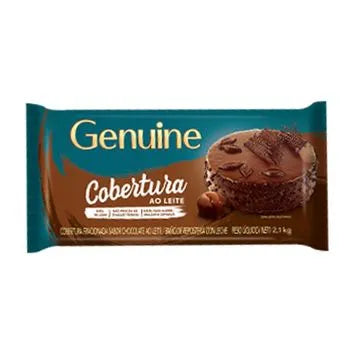 Cobertura Fracionada ao leite 2kg - Genuine