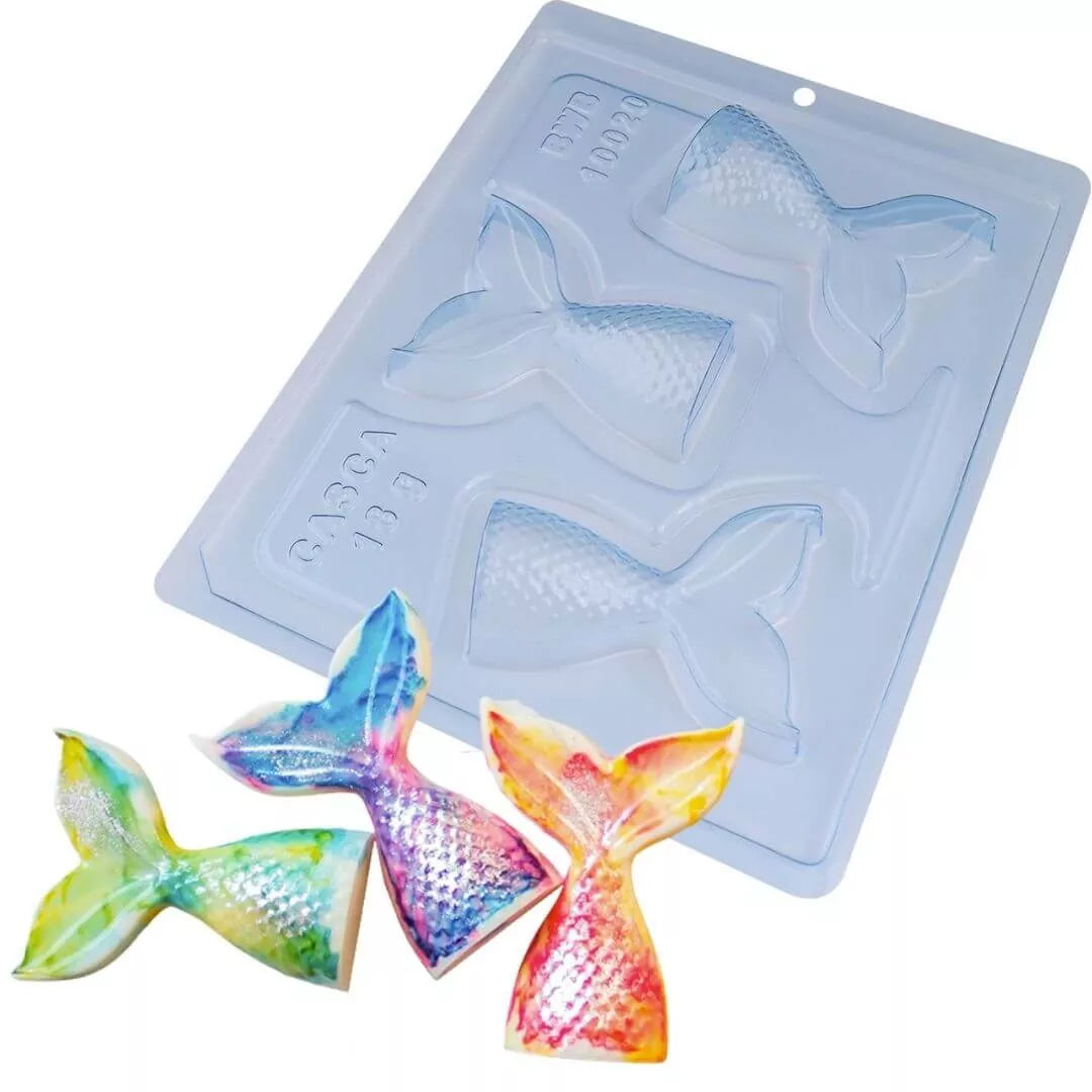 Forma De Silicone Cauda Sereia Cod:68 - Porto Formas