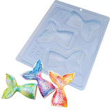 Forma De Silicone Cauda Sereia Cod:68 - Porto Formas