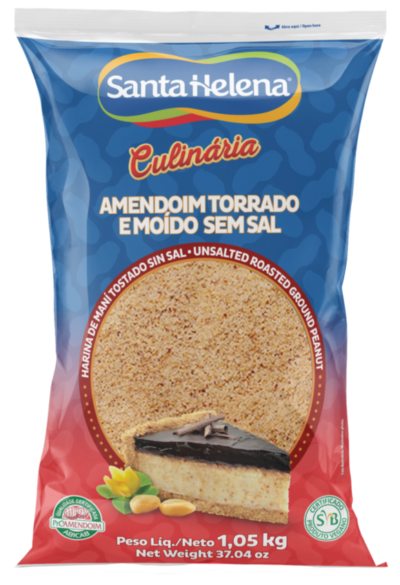 Amendoim Moido 1kg - Santa Helena