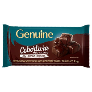 Cobertura Fracionada Genuine 1kg Meio Amargo Cargill