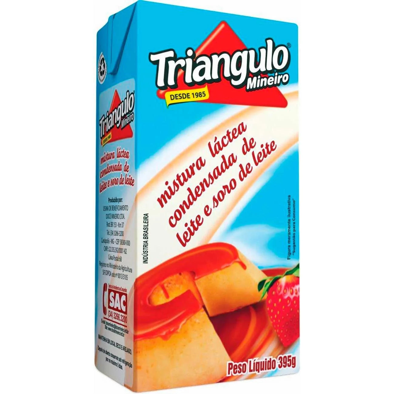 Mistura láctea condensada 395g - Triângulo