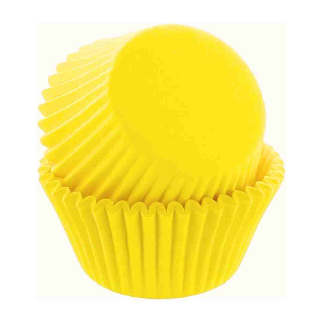 Forminha Para Cupcake Grande Amarelo (G) C/ 57 - Ultrafest