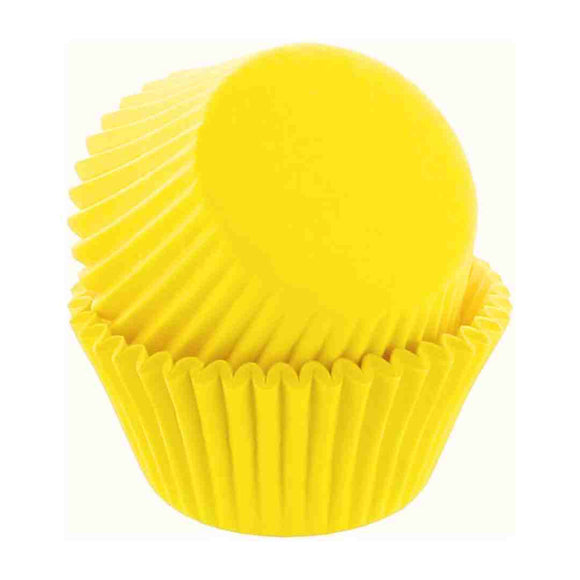 Forminha Para Cupcake Grande Amarelo (G) C/ 57 - Ultrafest