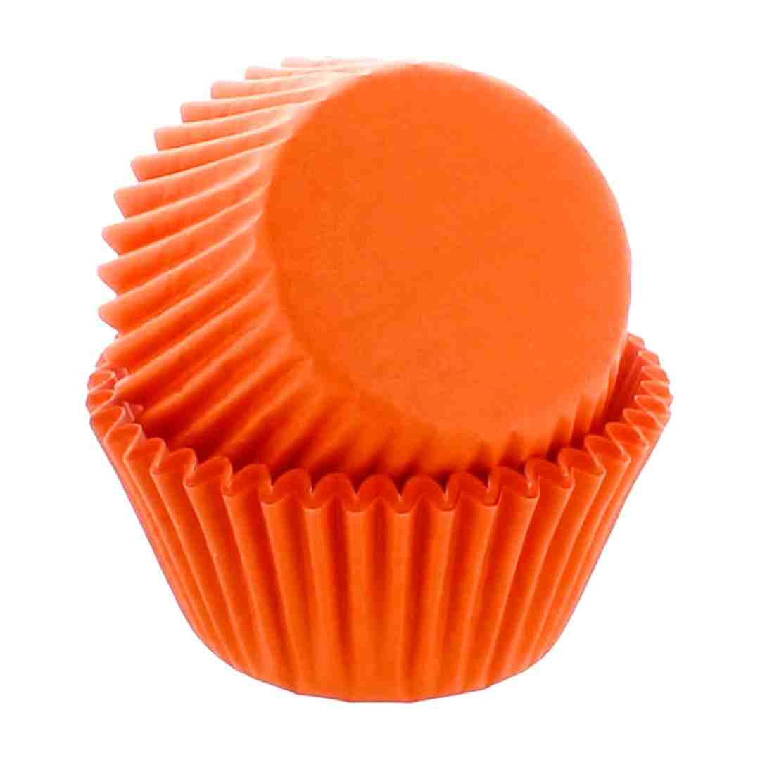 Forminha Para Cupcake Grande Laranja (G) C/ 57 - Ultrafest