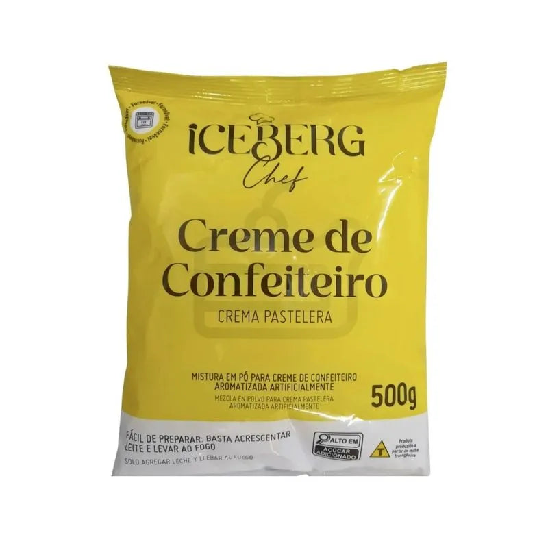 Creme de confeiteiro 500g - Iceberg