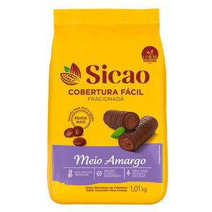 COBERTURA GOTA SICAO FÁCIL MEIO AMARGO 1,01kg