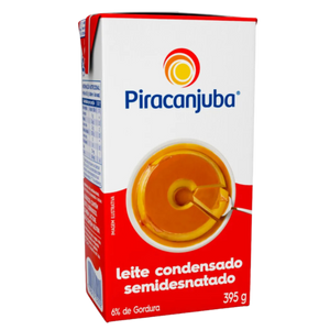 Leite Condensado Semidesnatado  395g - Piracanjuba