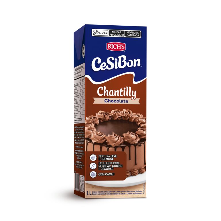Chantilly Cesibon Chocolate 1L - Rich's
