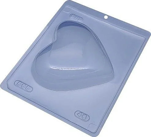 FORMA DE SILICONE CORAÇAO 500g BWB UNID