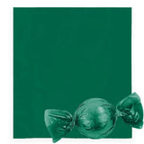Embalagem P/ Trufas e Bombons Verde Bandeira Liso 14,5x15,5 cm C/100 Unidades Cromus