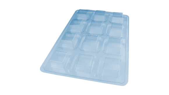 Forma De Silicone Pão De Mel Quad. Peq. cód:3702