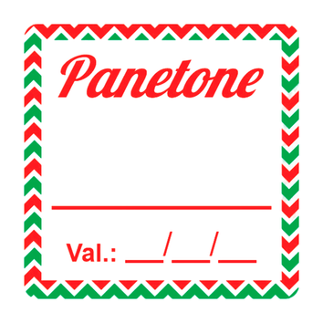 Etiqueta Panetone  C/60 - Hiper Embalagens