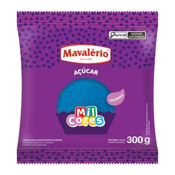 Açúcar Azul 300g -  Mavalério