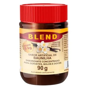 Pasta Saborizante Baunilha 90g - Blend