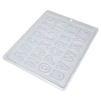 Forma de Acetato Simples Alfabeto Pequeno (Cod:708) - BWB