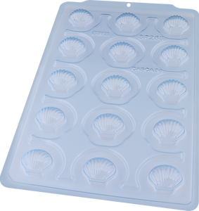 Forma De Silicone Concha Shell Sp253 cód:3512