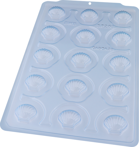 Forma De Silicone Concha Shell Sp253 cód:3512