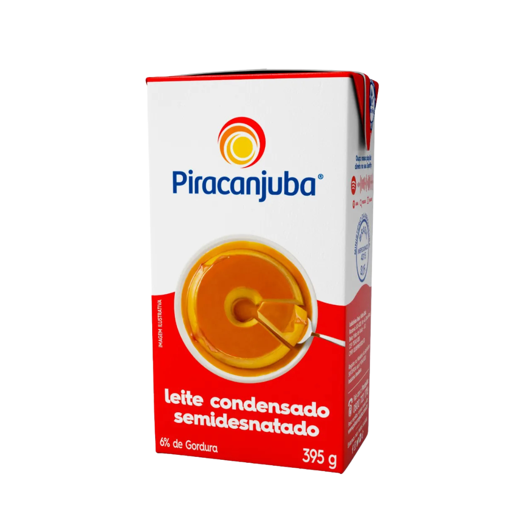 Leite Condensado Semidesnatado  395g - Piracanjuba