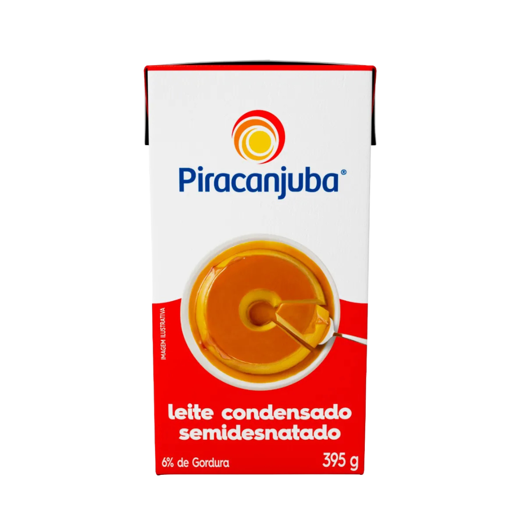 Leite Condensado Semidesnatado  395g - Piracanjuba