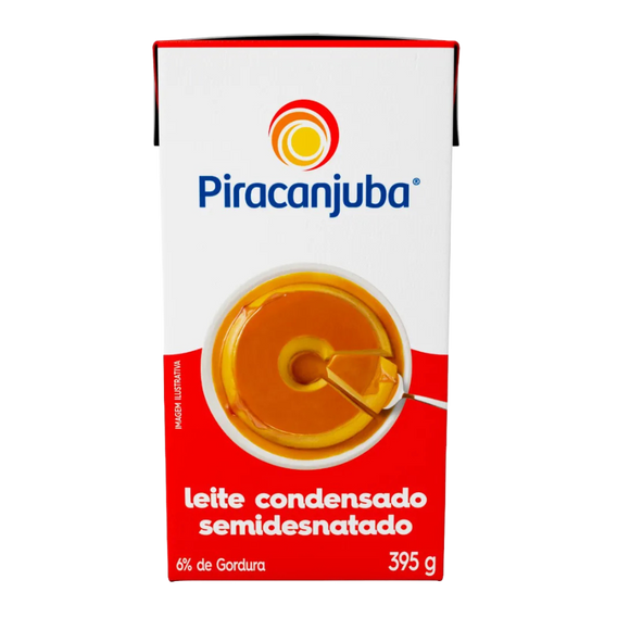 Leite Condensado Semidesnatado  395g - Piracanjuba