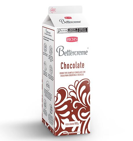 Chantilly Bettercreme Chocolate 907g - Richs