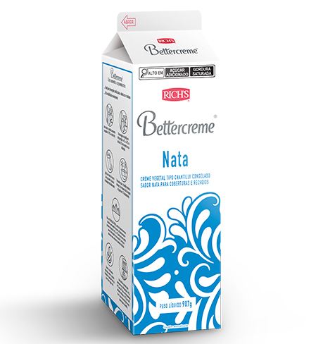 Chantilly Bettercreme Nata 907g - Richs