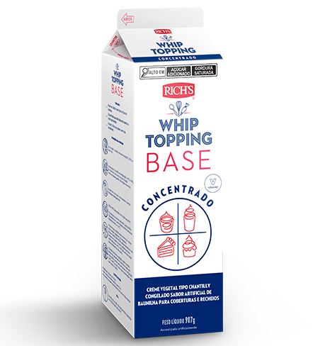 Chantilly Bettercreme Whip Topping Base 907g - Richs