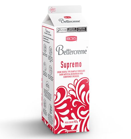 Chantilly Bettercreme Supremo 907g - Richs