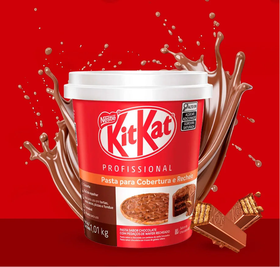 Recheio de Kit Kat 1,01kg - Nestlé