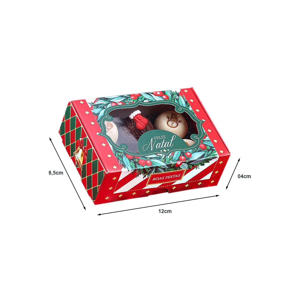 Caixa para 6 Doces Vintage Cod:5079