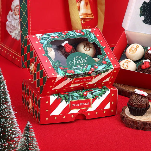 Caixa para 6 Doces Vintage Cod:5079