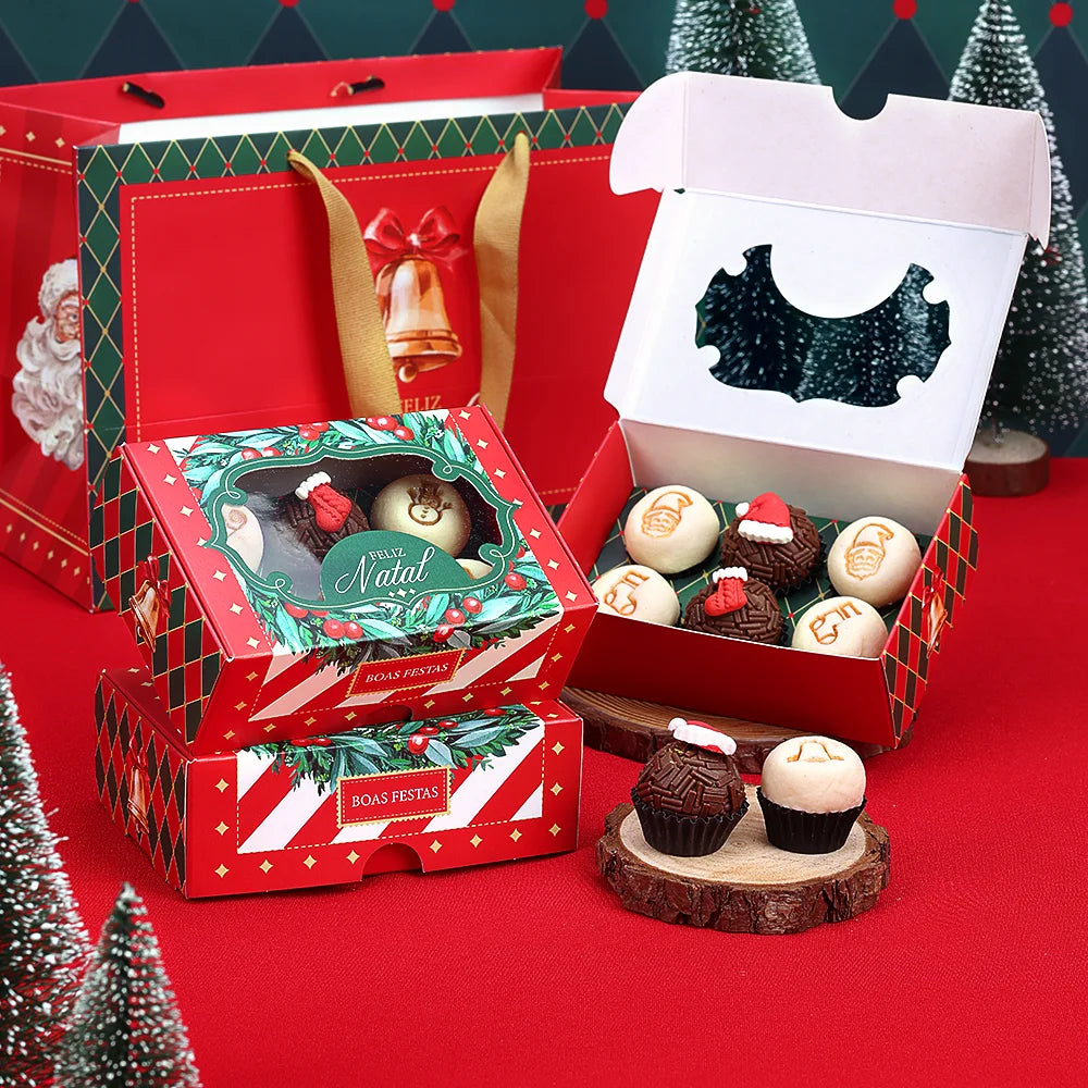 Caixa para 6 Doces Vintage Cod:5079