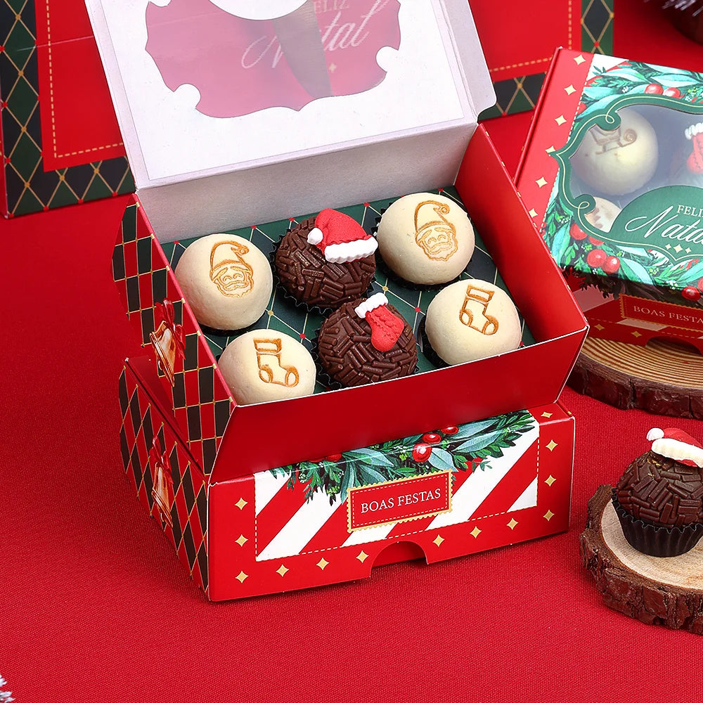 Caixa para 6 Doces Vintage Cod:5079