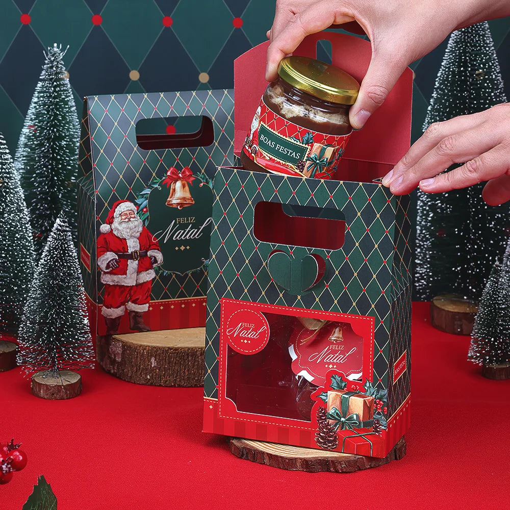 Sacola Boca de Palhaço com Visor Pequena Vintage Cod:5123