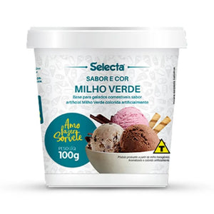 Sabores Para Base De Sorvete Duas Rodas 100G - MILHO VERDE