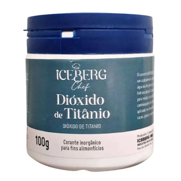 Dióxido de Titânio 100g - Iceberg