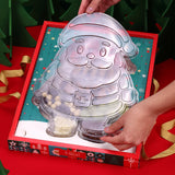 Caixa com Petisqueira Papai Noel Cod:5310