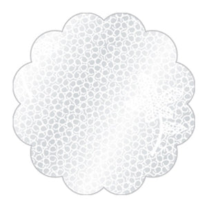Tapetinho P/ Doce Floral nº7 Dafesta c/100 und - BRANCO