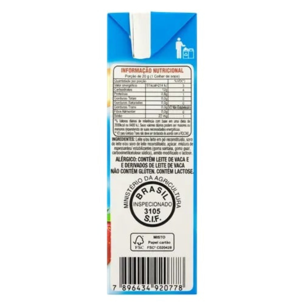 Mistura láctea condensada 395g - Triângulo