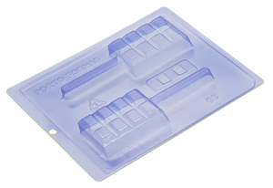 Forma De Silicone Tablete No Palito Cod:65 - Porto Formas